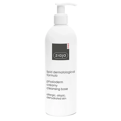 Ziaja Med Physioderm Lipid Treatment Creamy Washing Base for Very Sensitive and Allergic Skin 400ml