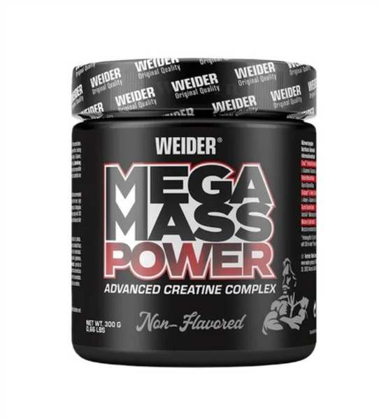 Weider Mega Mass Power, Non-Flavored - 300g