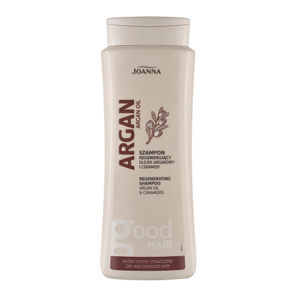 Joanna Argan Oil Regenerujący Szampon dla Włosów Suchych i Zniszczonych 400ml