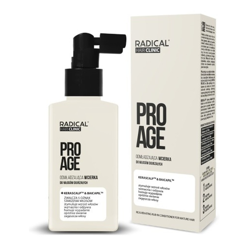 Farmona Radical Hair Clinic Pro Age Odmładzająca Wcierka dla Włosów Dojrzałych 100ml