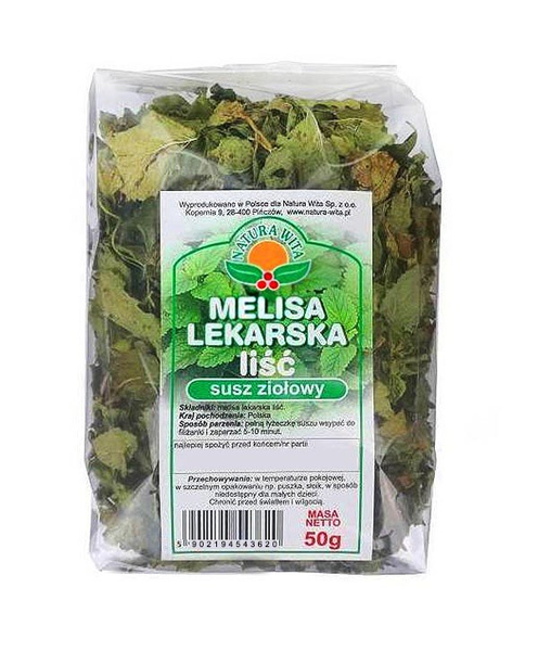 Nature Wita Lemon Balm Medical Leaf 50g