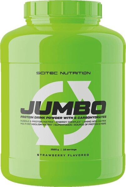 SciTec Jumbo, Strawberry - 3520g