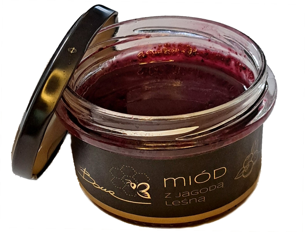 Bona Miód z Jagodą Leśną Naturalny Pyszny Smak 245g