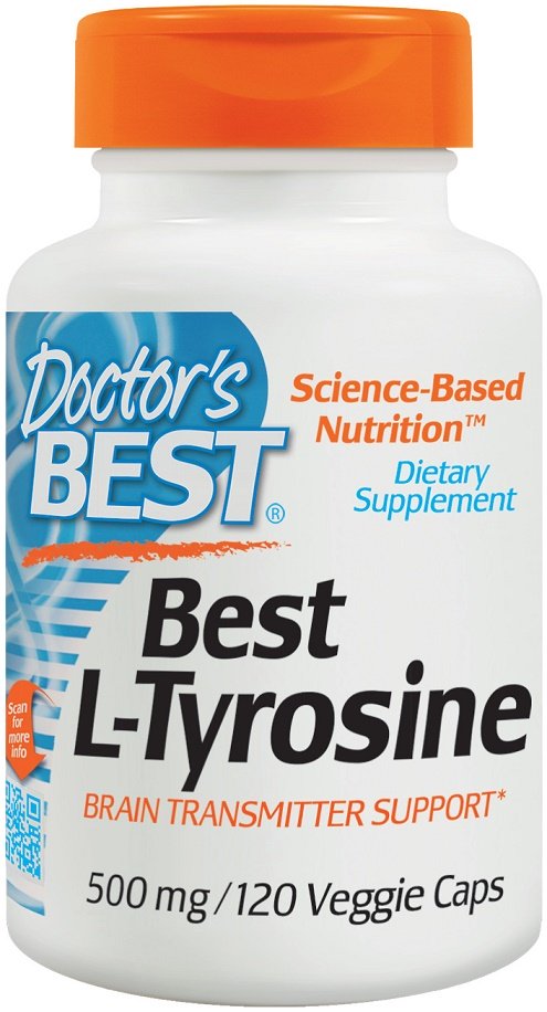 L-Tyrosine, 500mg - 120 vcaps