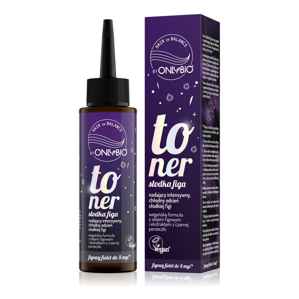 OnlyBio Hair in Balance Toner do Włosów Słodka Figa 100ml