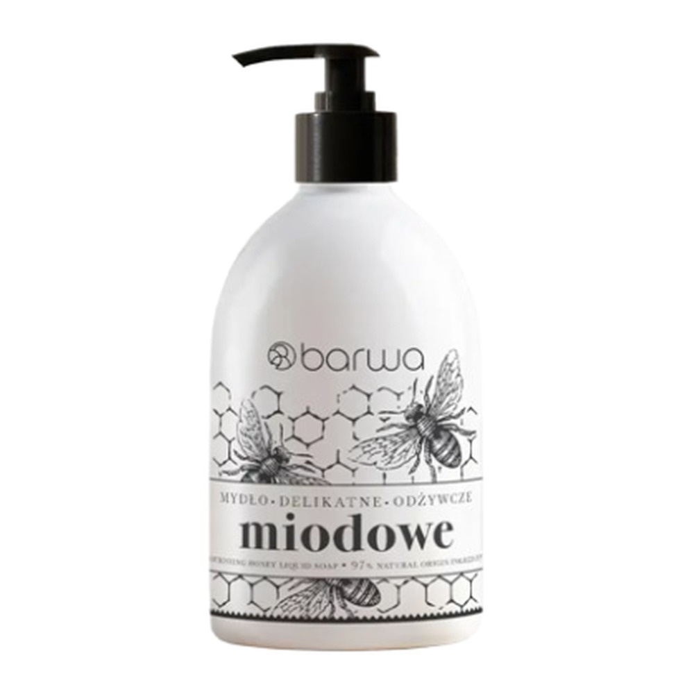 Barwa Pure Calm Odżywcze Miodowe Mydło w Płynie dla Skóry Suchej 450ml