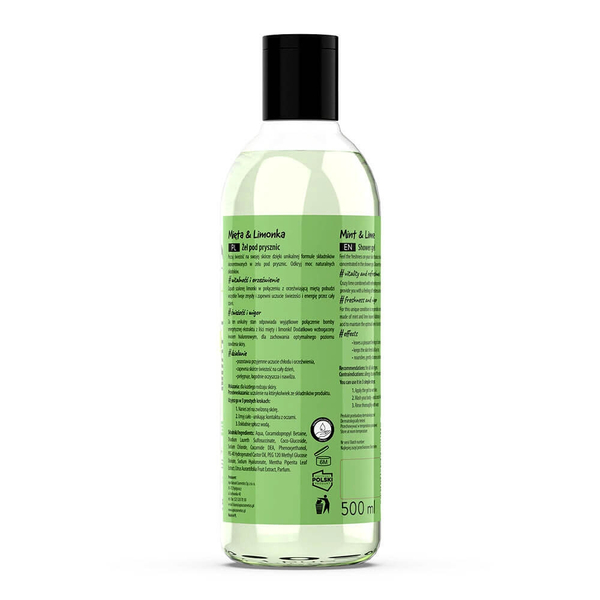 Apis Energy Shot Żel pod Prysznic Mięta & Limonka Summer Edition 500ml