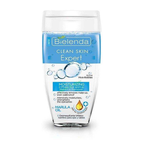 Bielenda Moisturizing Phase Eye Lip Makeup Remover Marula Oil 150ml