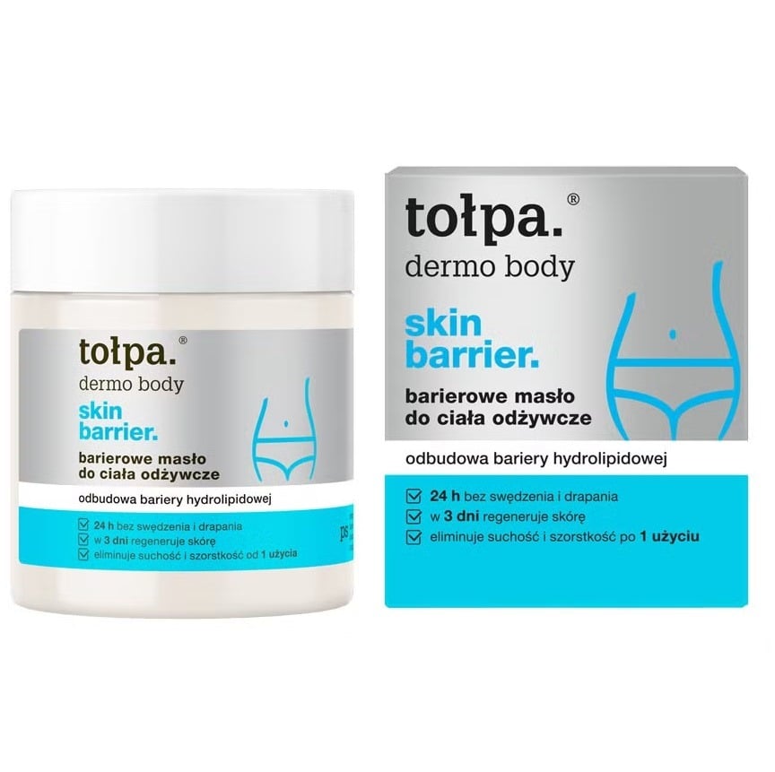 Tołpa Dermo Body Barierowe masło do ciała intensywna regeneracja 250ml