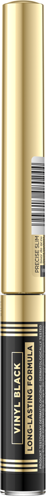 Eveline Precise Slim Ultra-Precise Eye Liner Long-Lasting Effect 48H Vinyl Black 2ml