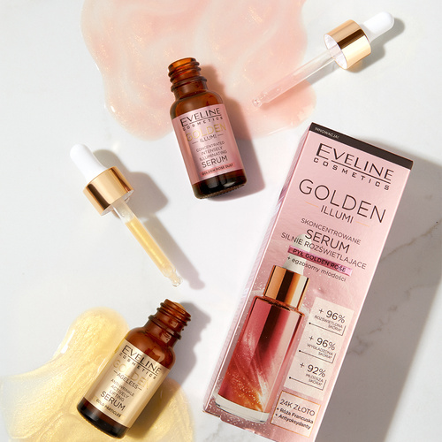 Eveline Golden Illumi Skoncentrowane Serum Silnie Rozświetlające 18ml
