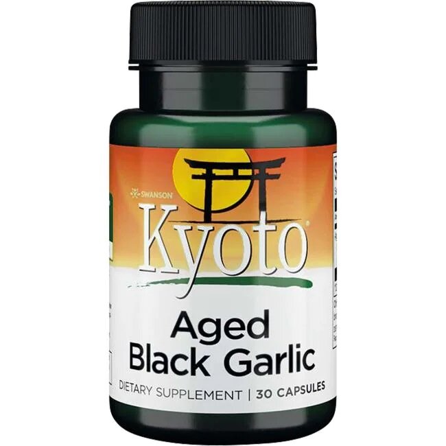 Swanson Aged Black Garlic Wspiera Odporność 30 Kapsułek