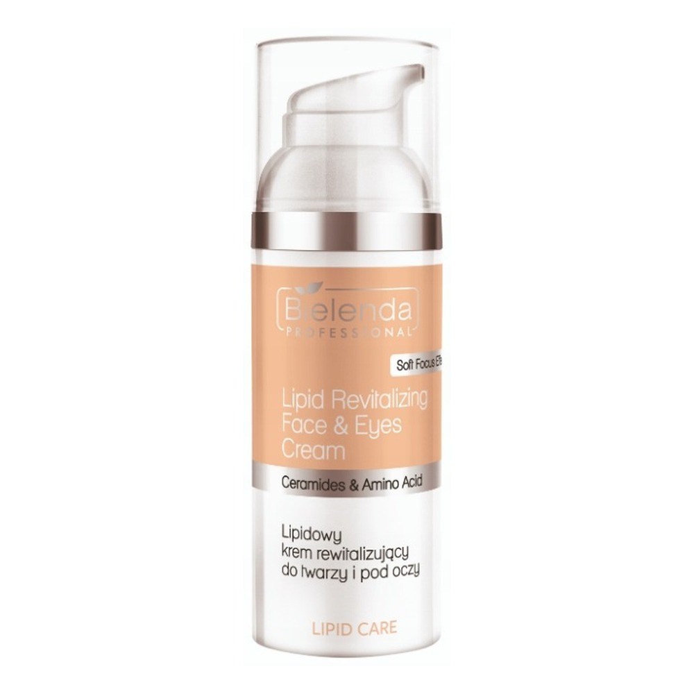 Bielenda Professional Lipid Care Lipidowy Krem Rewitalizujący do Twarzy i pod Oczy 50ml