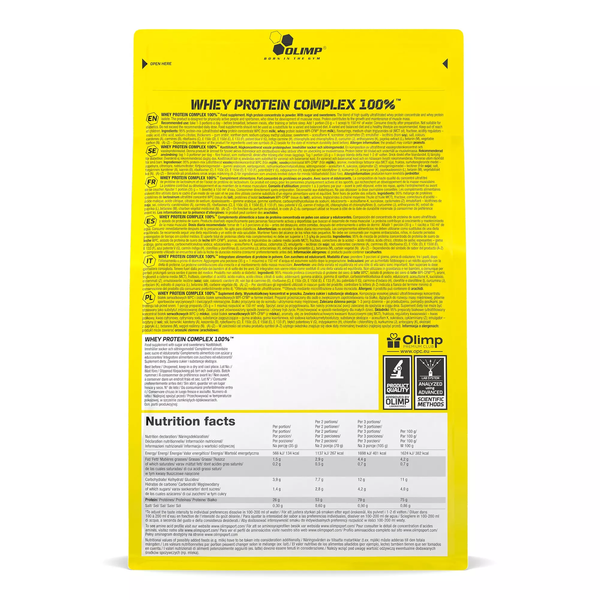 Olimp Whey Protein Complex 100% Vanilla 700g