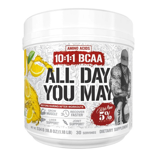 5% Nutrition AllDayYouMay Legendary Series, Italian Lemon Ice 534g