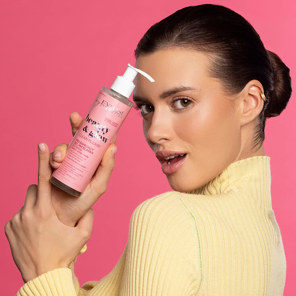 Eveline Beauty & Glow Clean Please! Caring Micellar Gel for Face Eyes and Lips Wash 200ml