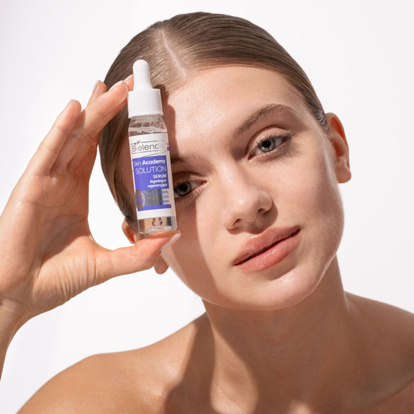 Bielenda Skin Academy Solution Serum Łagodząco - Regenerujące 5% Provitamina B5 Cica i Ektoina dla Skłóry Wrażliwej 30ml