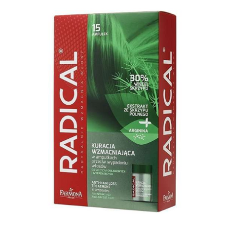 Farmona Radical Strenghthening Anti-Hair Loss Treatment In Ampouels 15x5ml