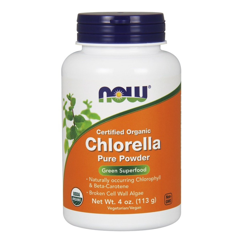 NOW Foods Chlorella Czysty Proszek 113g