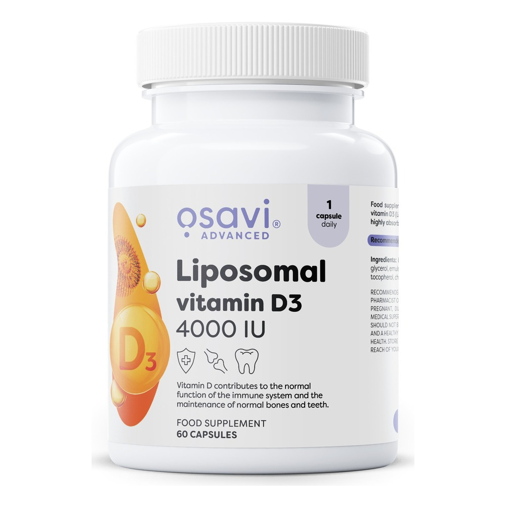 Liposomal Vitamin D3, 4000 IU - 60 caps