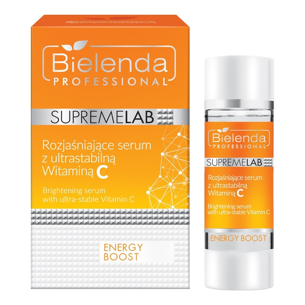 Bielenda Professional Supremelab Energy Boost Serum Rozjaśniające ze Stabilną Wit. C 15ml