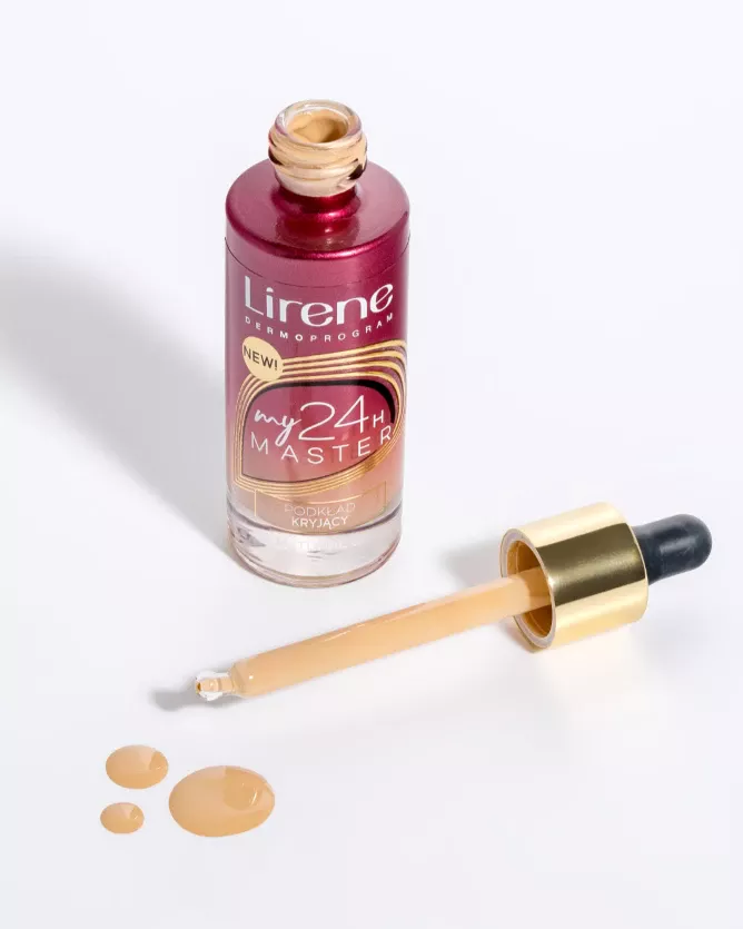 Lirene My 24H Master Covering Foundation No. 01 Natural 30ml