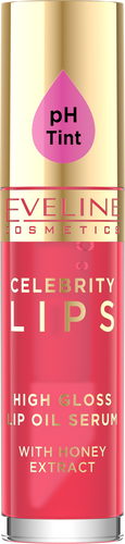 Eveline Celebrity Lips Tinted Oil Therapy Olejek Serum do Ust Nr 04 Red Honey Extract 5ml