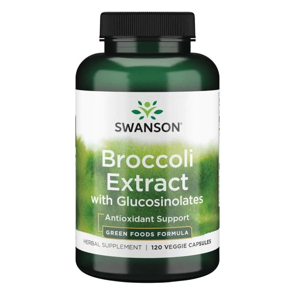 Swanson Broccoli Extract with Glucosinolates - 120 vcaps