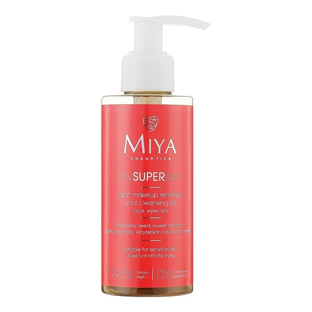 MIYA mySUPERskin Light Oil for Make-up Removal for All Skin Types 140ml
