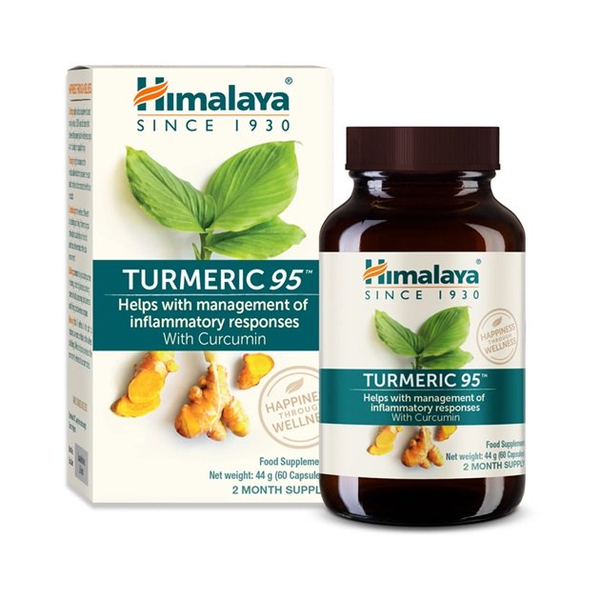 Himalaya Turmeric 95 with Curcumin  60 Capsules