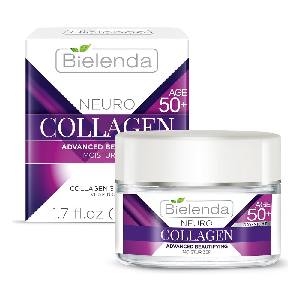 Bielenda Neuro Collagen Zaawansowany Nawilżający Krem Upiększający 50+ 50ml