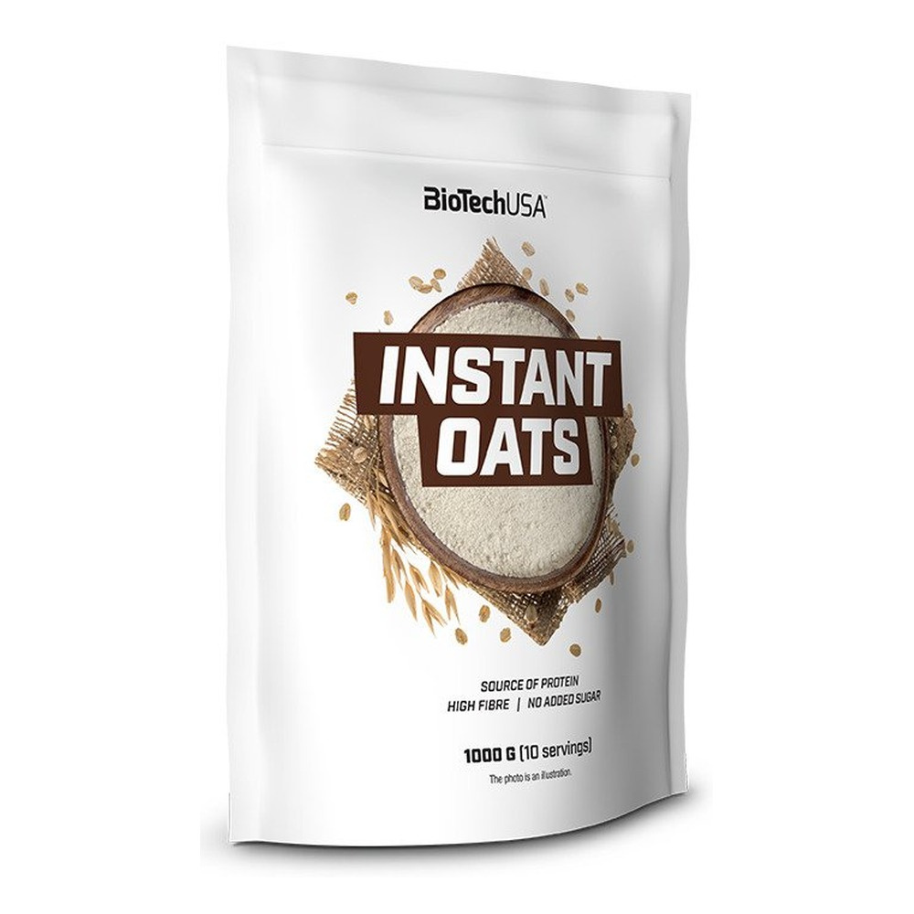 BioTechUSA Instant Oats, Unflavoured 1000g