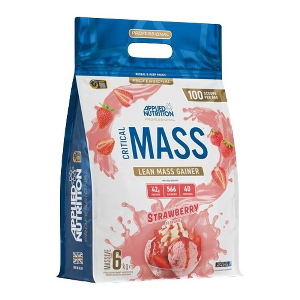 Applied Nutrition Critical Mass Professional Gainer, Truskawka 6000g