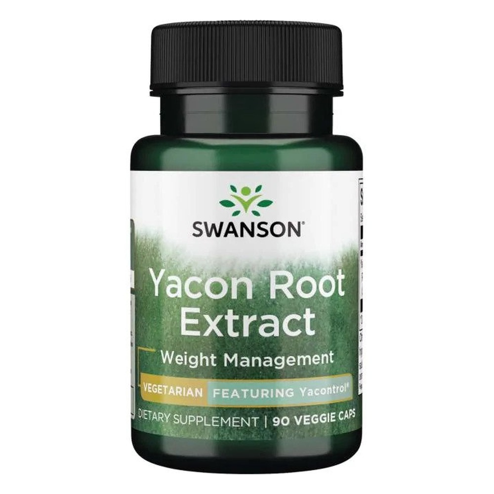 Swanson Yacon Root Extract Korzeń Yacon 100mg 90 Kapsułek