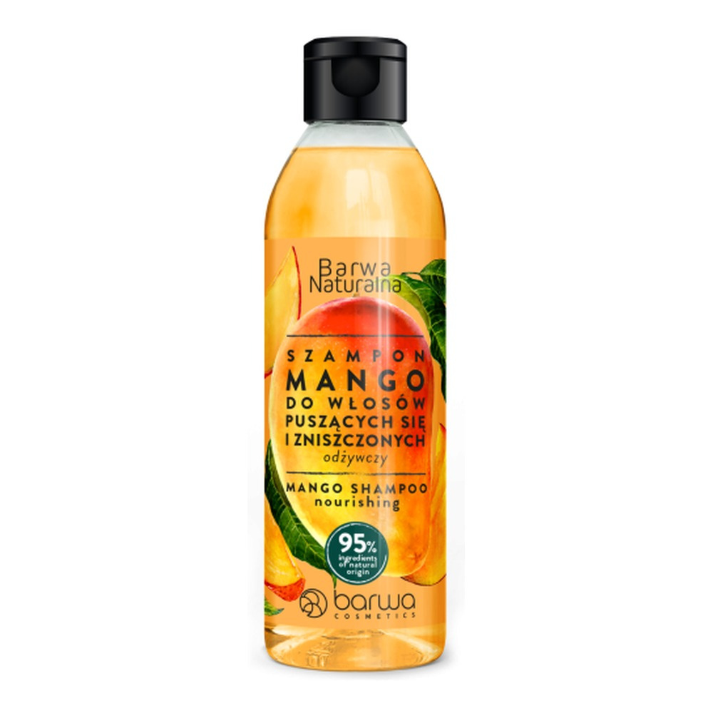 Barwa Naturalna Mango Odżywczy Szampon dla Włosów Suchych i Zniszczonych 300ml