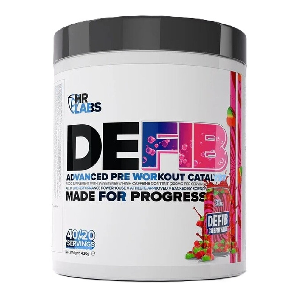 HR Labs Defib Advanced Pre Workout Catalyst Przedtreningówka, Cherryade 420g