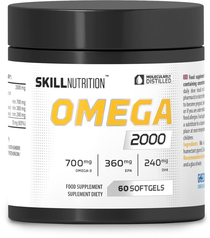 Skill Nutrition Omega 2000 2000mg 60 softgels for health support