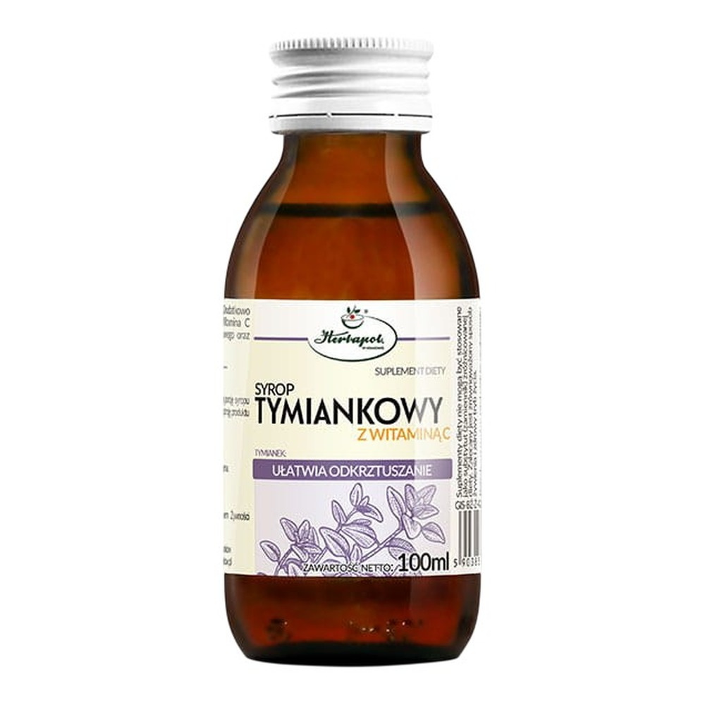 Herbapol Syrop Tymiankowy z Witaminą C 100ml