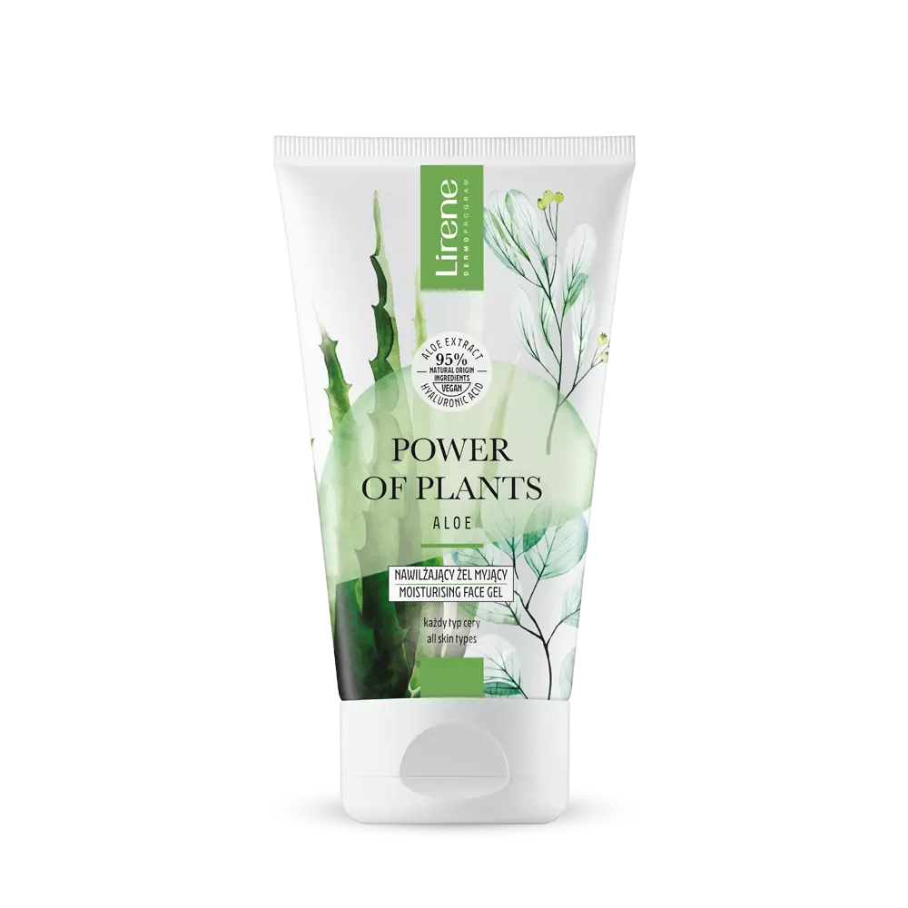 Lirene Power Of Plantis Nawilżający Żel Myjący Aloes 150ml