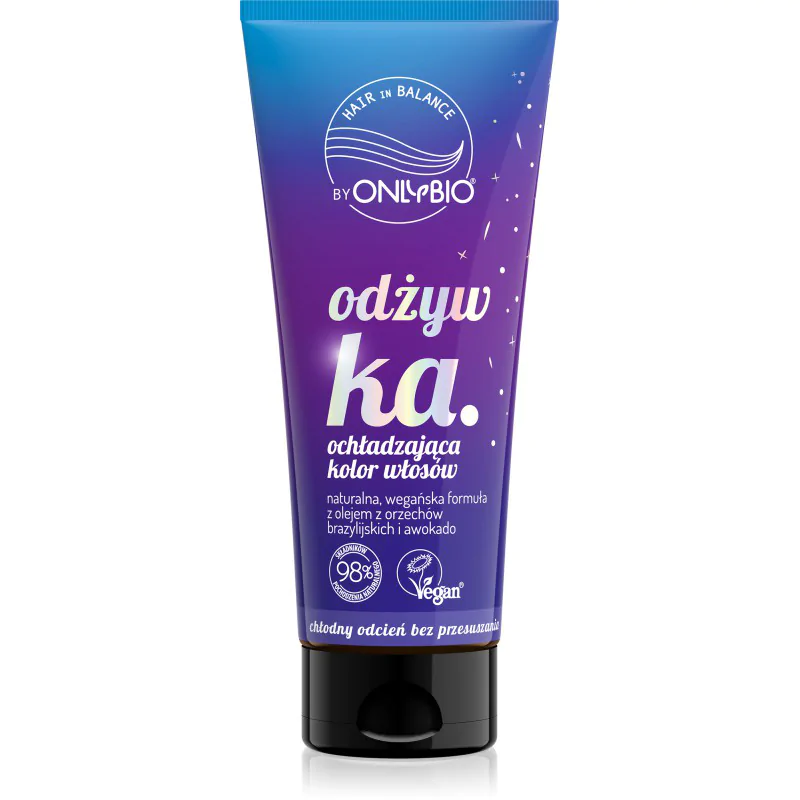 OnlyBio Hair in Balance Odżywka Ochładzająca Kolor Włosów 200ml 