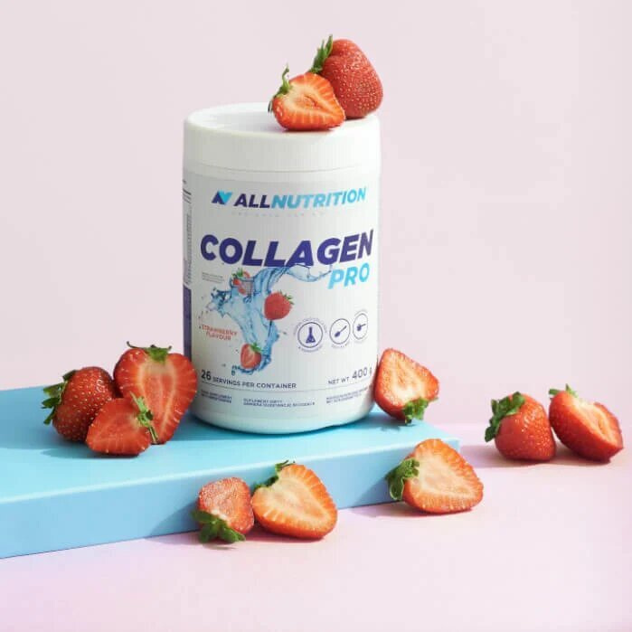Allnutrition Collagen Pro Hydrolyzed Collagen Drink Strawberry 400g