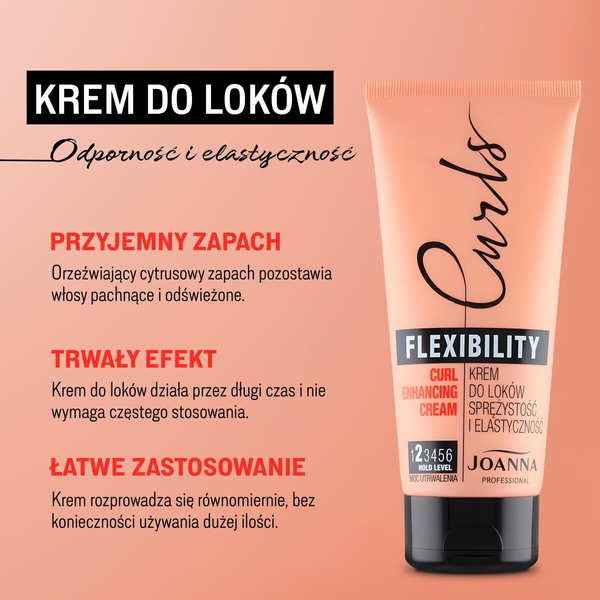 Joanna Professional Flexibility Krem do Loków Filtr UV 200g