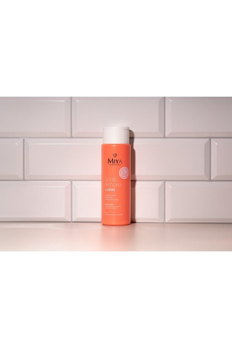 Miya Scalp & More Calm Nawilżający Szampon z Prebiotykami dla  Suchej i Podrażnionej Skóry Głowy 300ml