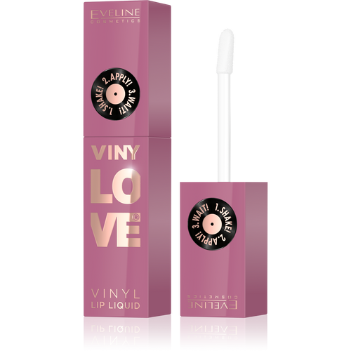 Eveline VinyLove Liquid Vinyl Lipstick with Gloss Effect No. 03 Bestie 4ml