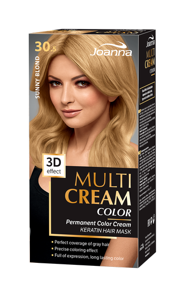 Joanna Multi Cream Color 3D Effect Farba Nr 30,5 Słoneczny Blond 1 Sztuka