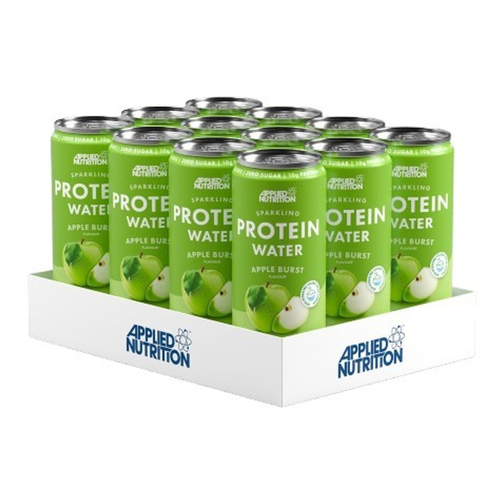 Applied Nutrition Sparkling Protein Water Apple Burst Woda Białkowa Gazowana Na Nawodnienie 12 x 330ml