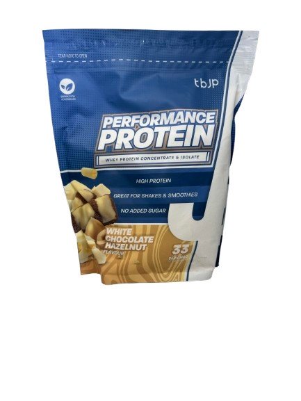 Performance Protein, White Chocolate Hazelnut - 1000g