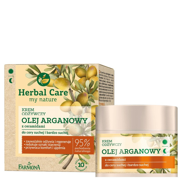 FARMONA Herbal Care Krem odżywczy Olejek Arganowy 50ml