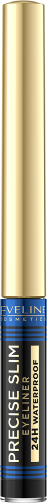 Eveline Precise Slim Ultraprecyzyjny Liner do Oczu Czarny 24H Wodoodporny 2ml