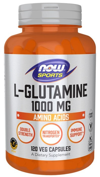 L-Glutamine, 1000mg - 120 vcaps